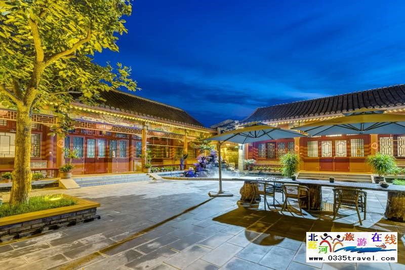 山海關(guān)古城古典特色庭院民宿