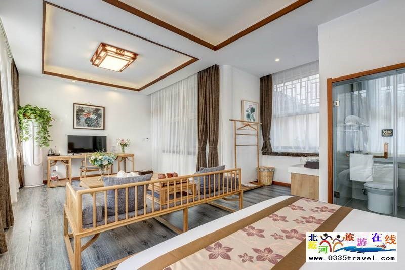 山海關(guān)古城古典特色庭院民宿