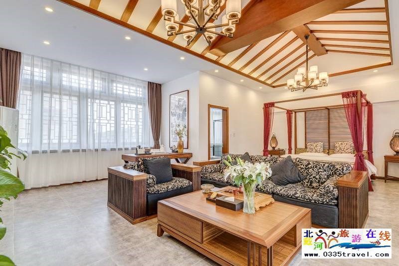 山海關(guān)古城古典特色庭院民宿