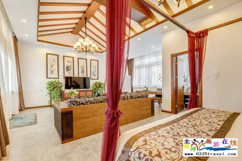 山海關(guān)古城古典特色庭院民宿